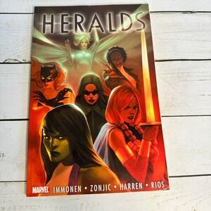 Heralds Marvel TPB Graphic Novel 1st Print 2011 Immonen Zonjic Harren Rios